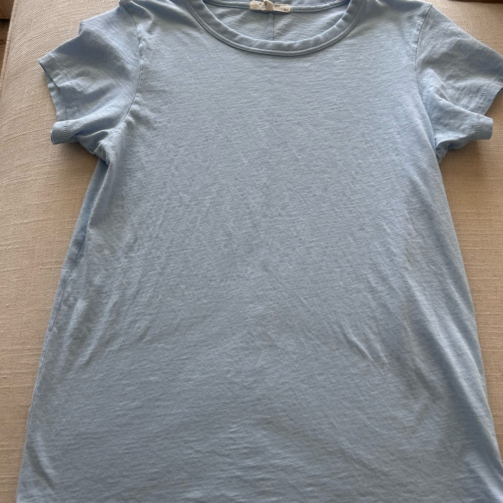 Rag & Bone Blue Short Sleeve Tee